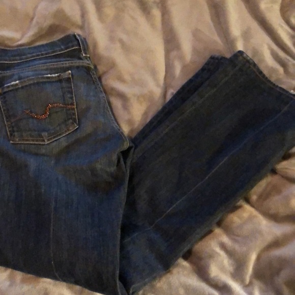 👗 7for all mankind bootcut size 25 bronze decor - Picture 11 of 11